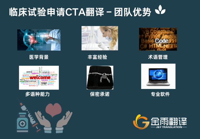 临床试验申请CTA翻译 – 团队优势